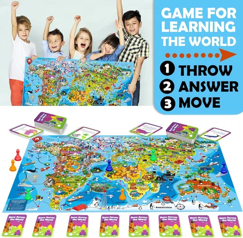 Vista 2 de Juego de mesa para niños de 8 a 12 años - Juegos de cartas educativos