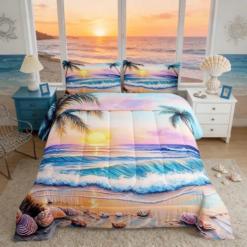 Vista 8 de Juego de edredón de brújula azul marino, tamaño individual, 2 piezas, diseño náutico de vela, estilo simple, para niños, adolescentes, adultos
