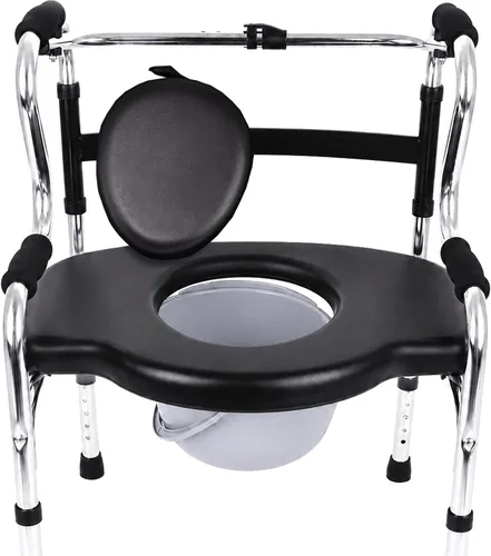 Vista 7 de Asiento plegable para asiento acoplable, capacidad máxima de peso de 250 libras, rango ajustable: 20 a 24 pulgadas (B)