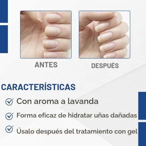 Vista 4 de IBD Aceite de cutícula de lavanda – Aceite hidratante para uñas para crecimiento y fuerza, repara uñas dañadas, suavizante de cutículas, aroma a