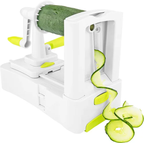 Vista 2 de Southern Homewares - Cortador de verduras en espiral de 3 cuchillas, calabacín, fabricante de fideos de espagueti para frutas y verduras, diseño