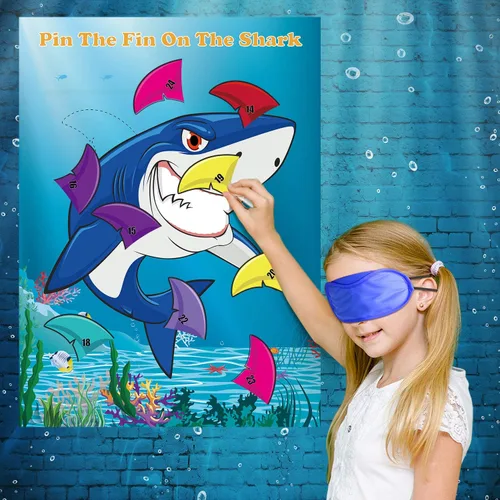Vista 4 de FEPITO Pin The Fin en The Shark Game