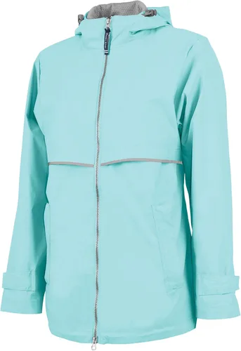 Vista 2 de Charles River Apparel - Chaqueta impermeable para mujer