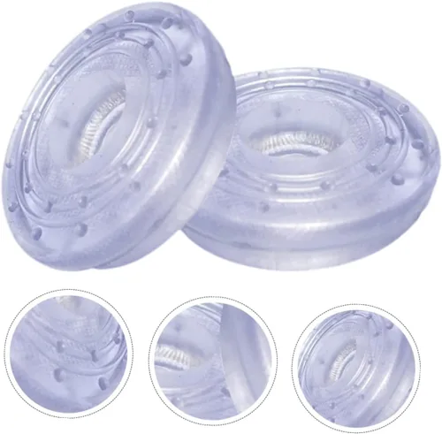 Vista 3 de Paquete de 2 almohadillas deslizantes para barra de dominadas de puerta, para ejercicio de marco de puerta