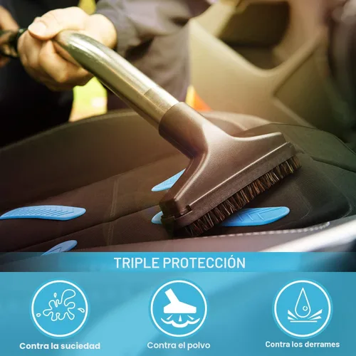 Vista 6 de Cubierta para asiento de coche para asientos de bebé y niños, Shynerk protector de asiento de coche para debajo de los asientos del coche
