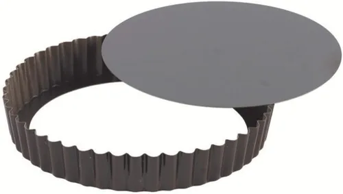 Vista 8 de Paderno World Cuisine - Sartén antiadherente acanalada de 8.625 pulgadas con parte inferior extraíble
