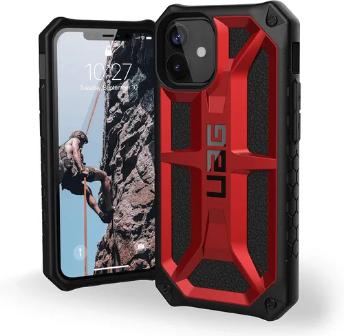 Vista 12 de URBAN ARMOR GEAR UAG - Funda protectora Monarch diseñada para iPhone 12 Mini, pantalla de 5.4 pulgadas, resistente, ligera, delgada, a prueba