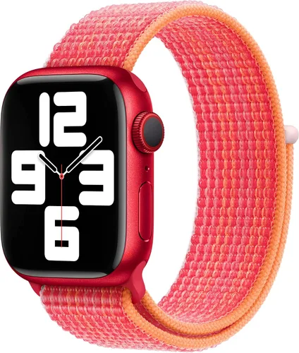 Vista 2 de Apple Correa de reloj - Bucle deportivo (1.614 in) - (PRODUCT) ROJO - Regular