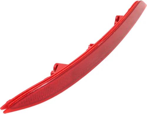 Vista 3 de Evan Fischer Reflector de parachoques compatible con Honda Accord 2016-2017 lado del pasajero trasero HO1185111