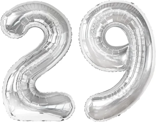 Vista 299 de Globo negro de 40 pulgadas con números del 0 al 9 (cero-nueve), globo de cumpleaños de gran tamaño, globo de helio de aluminio con números grandes