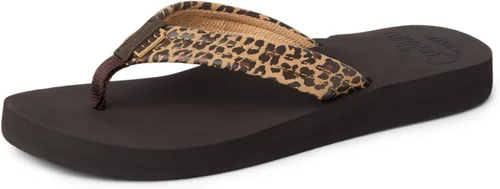 Vista 9 de Reef Brisa - Sandalia acolchonada para mujer. Negro/Negro