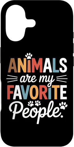 Vista 32 de Pet Parent Animals are My Favorite People Fur Family Case for iPhone XR