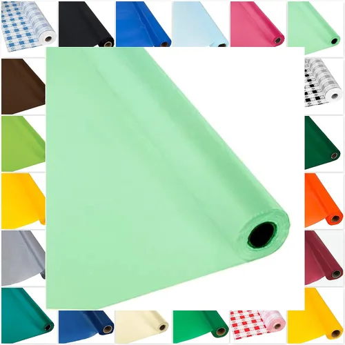 Vista 22 de DIY Craft - Rollo de plástico negro para mesa de banquete, 300 pies de largo (26 colores)