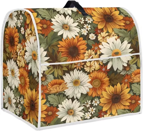 Vista 30 de Funda para mezclador de cocina de pata de perro bohemio compatible con ayuda de cocina de 4.5 a 5 cuartos de galón, batidora de pie Hamilton