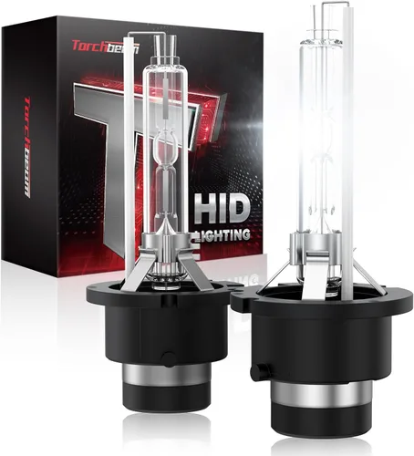 Vista 12 de Torchbeam Bombillas HID D1S, 6000K blanco frío, distancia de iluminación del 150%, bombilla de xenón, diseño IP67 para reemplazar 66144 66140 85140