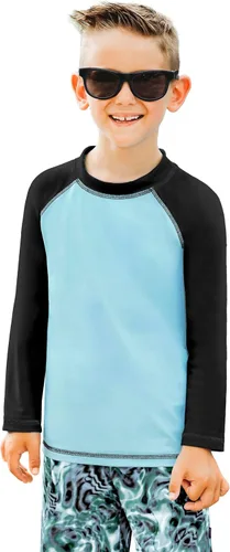 Vista 12 de City Threads camisa de manga larga con protección solar SPF 50+, peplo, rash guard para niña
