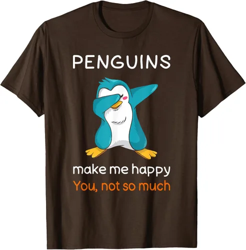 Vista 5 de Camiseta de pingüino con cita de pingüino sarcástico para amantes de los pingüinos, Negro