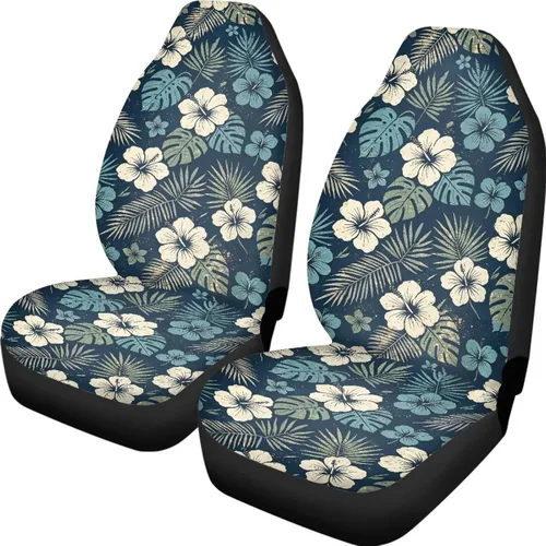 Vista 40 de ELEQIN 250 fundas de asiento delantero de automóvil con bandera patriótica estadounidense, paquete de 2 protectores de asiento de poliéster suaves