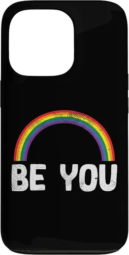 Vista 10 de Rainbow You Be LGBT Pride Flag Lesbian Gay Bi Trans Gift Case for iPhone 17