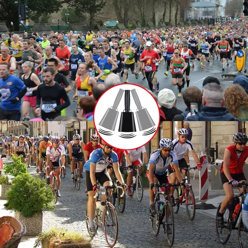 Vista 9 de Campana de vaca de acero de 8 pulgadas con asa, campana para hacer ruido, campana de llamada de mano fuerte para eventos deportivos, fútbol, fútbol