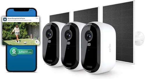 Vista 18 de Arlo Cámara de seguridad enchufable esencial 2K (3ª generación) - 1 cámara