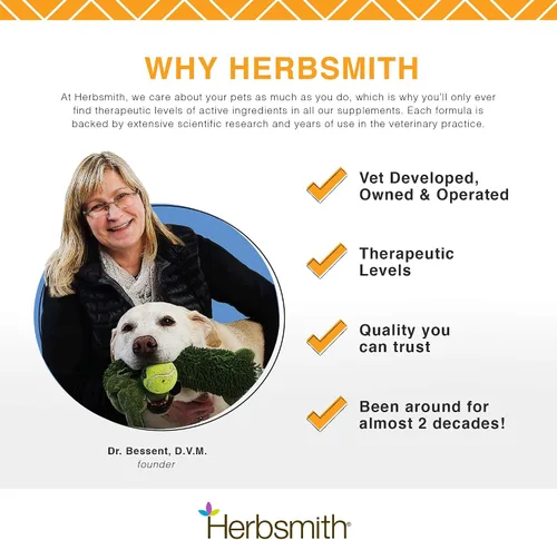 Vista 8 de Herbsmith Scooter's Butt Bars - Soporte anal para glándula e intestinal con fibra de calabaza para perros, ayuda digestiva para perros, barras