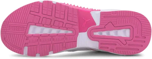 Vista 3 de PUMA Provoke XT Cross Trainer para mujer, color blanco y negro y rosa luminoso, talla 6.5, Blanco