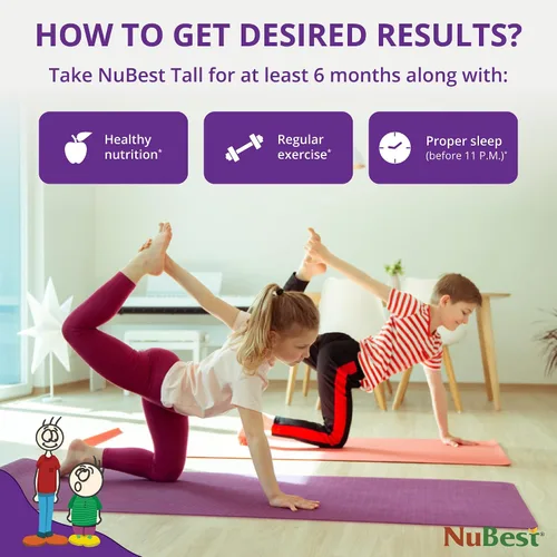Vista 8 de NuBest Tall Apoya la fuerza ósea, salud ósea, sistema inmunológico mejorado y bienestar corporal completo con calcio, colágeno y hierbas