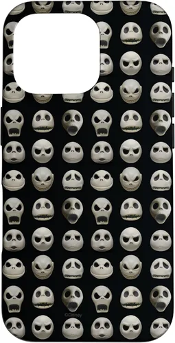 Vista 20 de Funda negra para iPhone 13 Pro Max Disney The Nightmare Before Christmas Jack Expressions