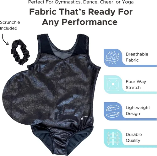 Vista 21 de Destira Ballet Leotards for Women - Super Soft Dance and Ballet Leotards for Toddlers, Girls, and Women - JUNIOR/ADULT SIZES