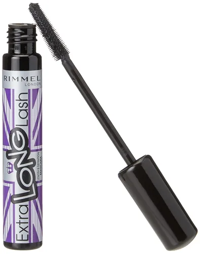 Vista 2 de Rimmel Máscara de pestañas extralarga, negro extremo, 0.3 fl oz