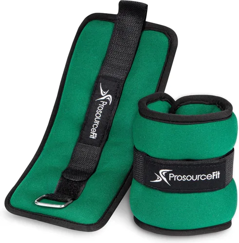 Vista 9 de Prosource Ankle/Wrist and Arm/Leg Weights Set of 2, Adjustable Strap 1 lb-5 lb, Adjustable Weight 15 lb, 10 lb, 7 lb for Men and Women