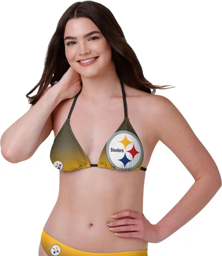 Vista 291 de FOCO Women's NFL Team Logo Ladies Bathing Swim Wear Suit