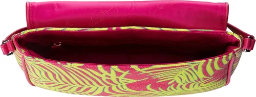 Vista 5 de Bandolera con solapa para mujer, talla única, Palm Fronds