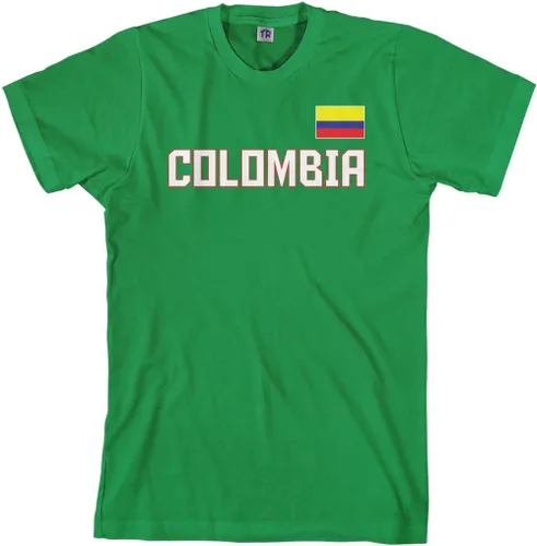 Vista 2 de Threadrock Colombia National Pride - Camiseta para hombre