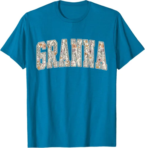 Vista 9 de Granna - Camiseta retro para el día de la madre Negro