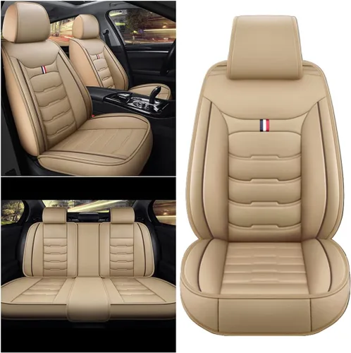 Vista 3 de Aoyade Juego completo de fundas de asiento de automóvil para Focus MK1 MK2 MK3 MK4 ST 1998-2022 protectores de banco divididos delanteros y traseros