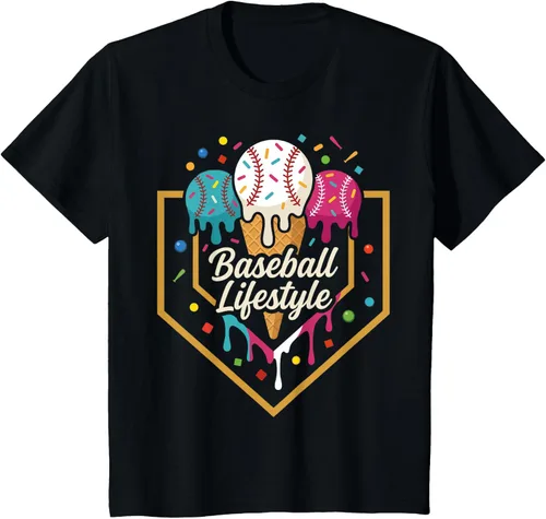 Vista 82 de Baseball Life Style Camiseta