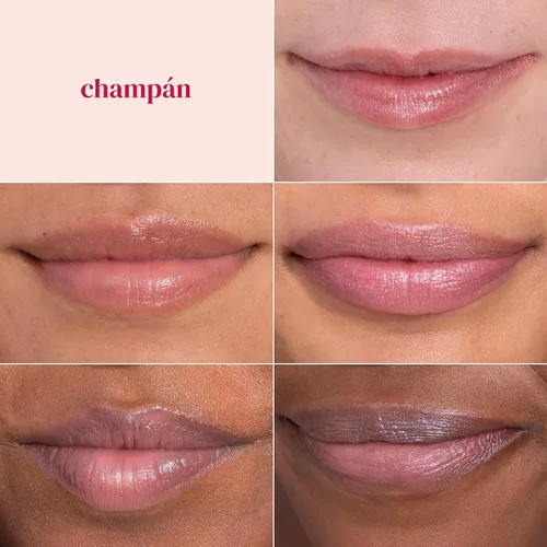 Vista 5 de Burt's Bees Shimmer - Juego de tinte labial tintado, hidratante para hidratación durante todo el día con acabado pigmentado brillante
