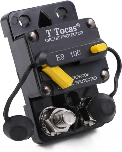 Vista 25 de E69 Interruptor de circuito de 10 A T3 con restablecimiento manual Mini de montaje en superficie IP66 Interruptor conmutable de 10 A