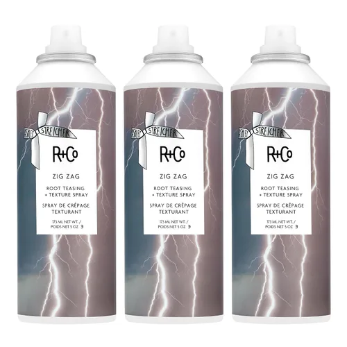 Vista 2 de R+Co ZIG ZAG Root Teasing + Texture Spray – Volumizing Root Lift Spray, Adds Texture & Hold, All Hair Types
