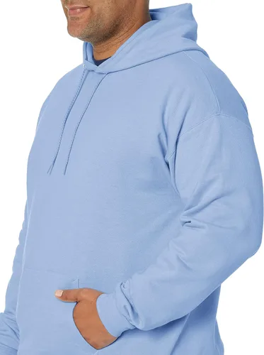 Vista 4 de Hanes - Sudadera con capucha EcoSmart para hombre, de vellón de peso medio, sin botones