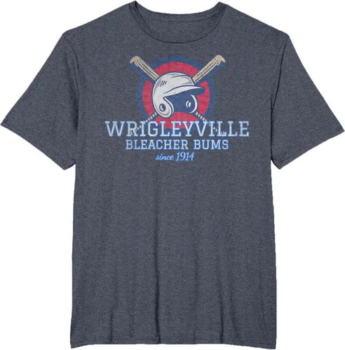 Vista 50 de Wrigleyville Bleacher Bums - Camiseta de béisbol divertida