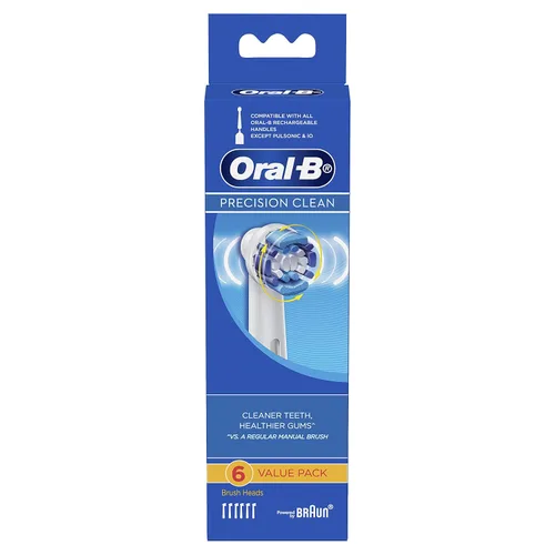 Vista 2 de Braun Oral-B Precision Clean - Cabezales de repuesto para cepillos de dientes (6 unidades)