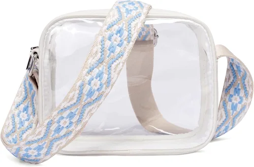 Vista 9 de CLUCI Bolsos para mujeres, bolsos cruzados para mujeres, bolso cruzado, bolso cruzado con correa ancha ajustable