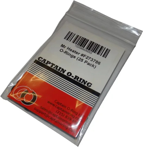 Vista 2 de Captain O-Ring - Orings para conector POL de tanque de propano de punta blanda (P.O.L) para cilindro de tanque de gas (paquete de 25)