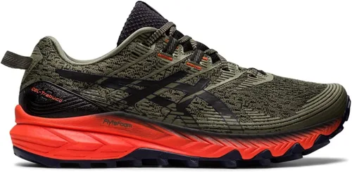 Vista 4 de ASICS Gel-Trabuco 10 - Tenis de correr para hombre, negro, anaranjado, (Shocking OrangeBlack)