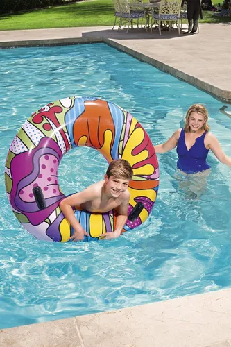 Vista 21 de Bestway - Flotador hinchable de goma para natación