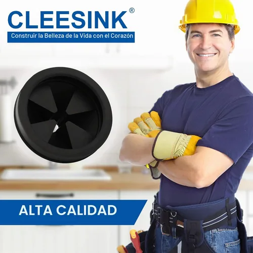 Vista 7 de Eliminación de basura, protector contra salpicaduras, deflector de fregadero, accesorios para desechos de alimentos para modelos Wasting King 1