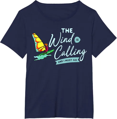 Vista 16 de Windsurfing Board Camiseta Windsurfer, Negro